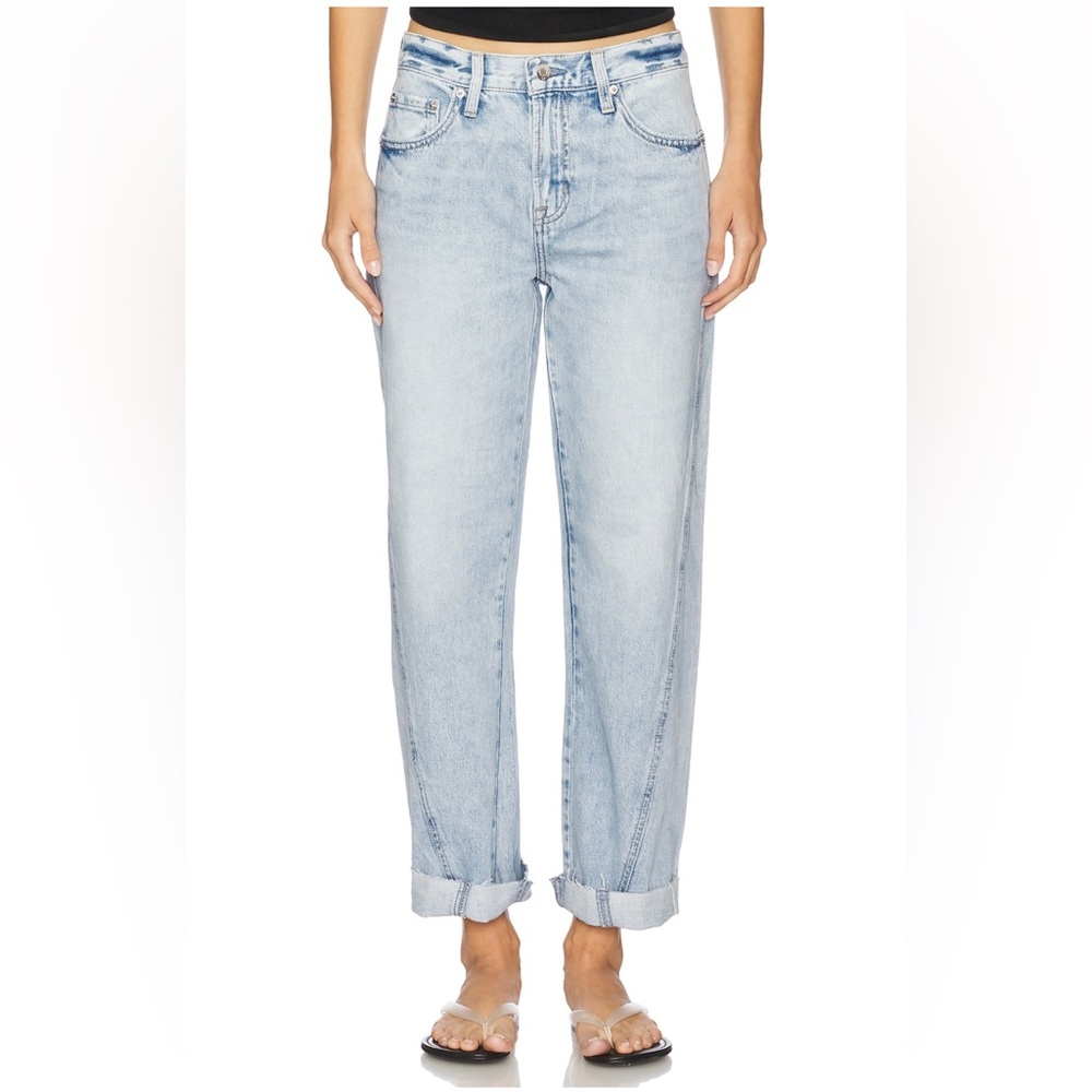 Pistola | The Kacey Mid Rise Cuffed Boyfriend jeans (26)